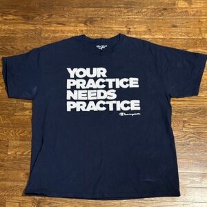 Champion Dark Blue Graphic Men's Tee